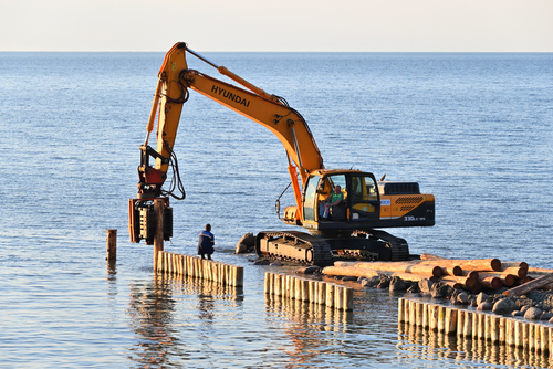 Pile Driving in St. Clair Shores
